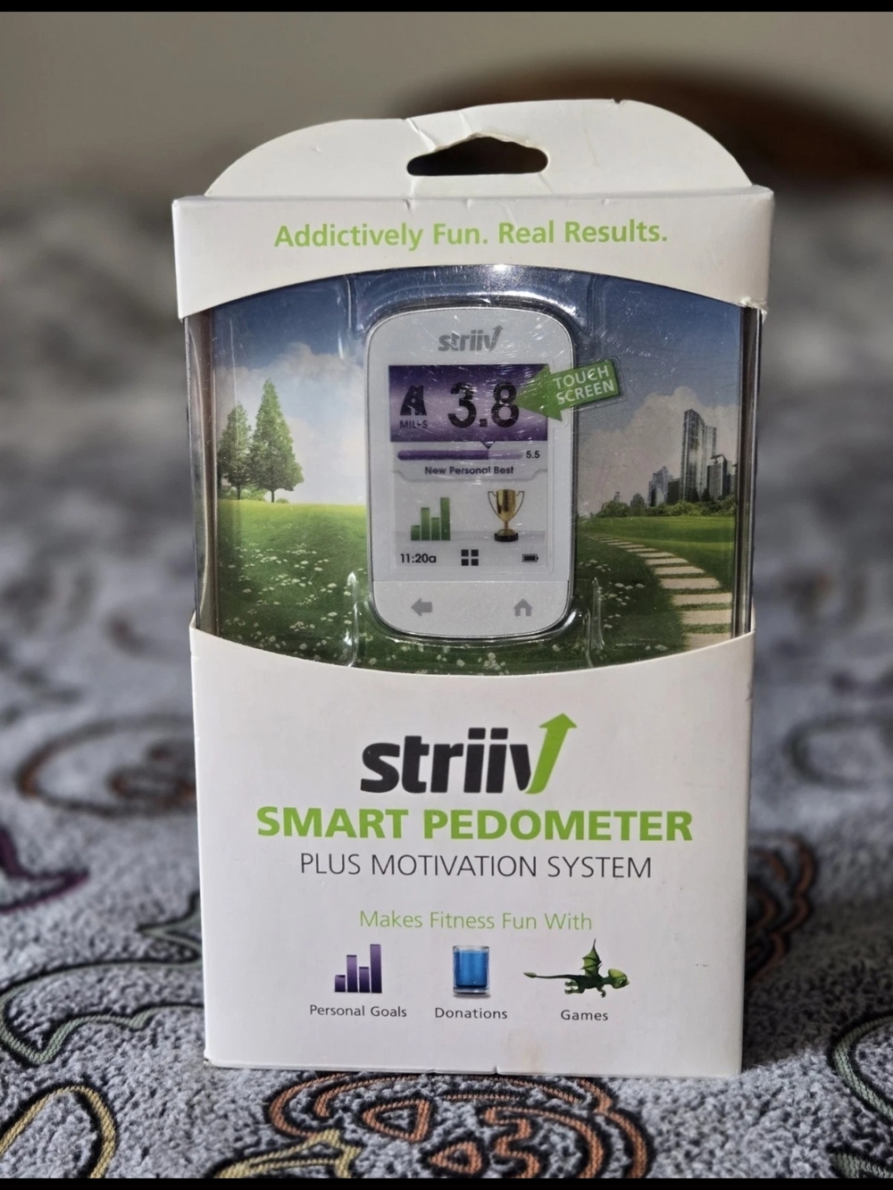 Striiv Smart Pedometer - NEW Pedometer Has Been Opened To Test Battery Is Dead